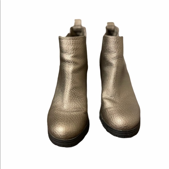 Sam and Libby Women’s Boot Muted Gold Tone-Size 7 - Picture 4 of 8